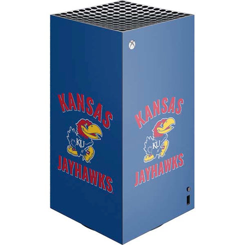 University of Kansas Jayhawks Mascot XBox Series X Digital Edition Console Skin
